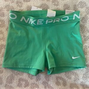 Green Nike Pros